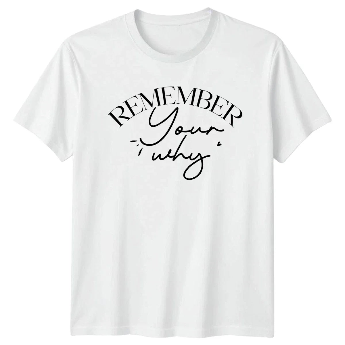 Remember Your Why T-Shirt Inspirational Motivational Gift For Him And Her