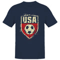 USA Soccer Grunge Emblem Men's T-shirt
