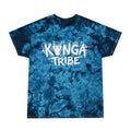 Konga Tribe Drum Graphic Tee | Blue Crystal Tie-Dye