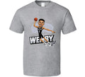 Victor Wembanyama Wemby San Antonio Caricature Retro T Shirt