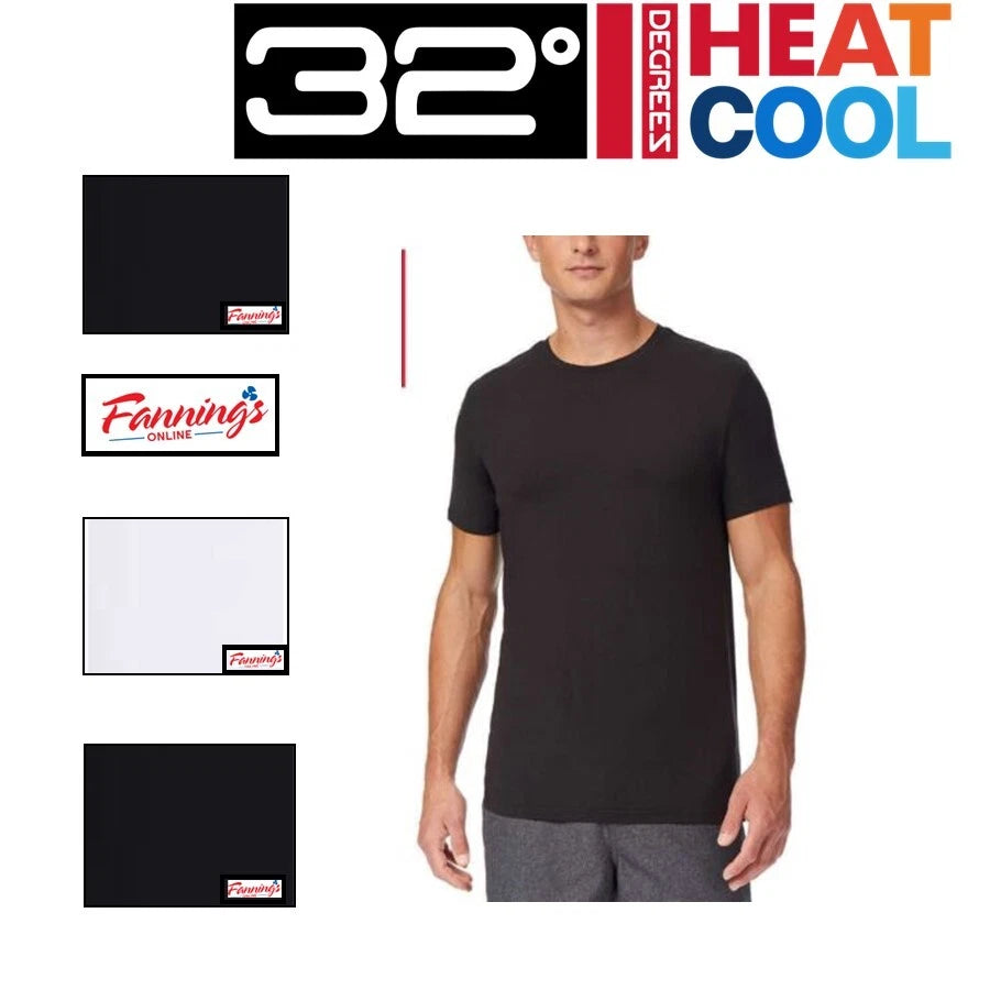 32° Degrees Men's Cool Tee T Shirt SINGLES | K11