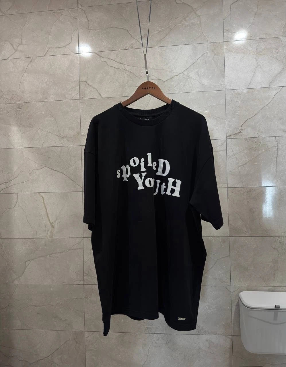 Peso Spoiled Youth Tee Tshirt Shirt Black White - Oversized, Size XXL NEW