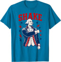Funny Shake and Bake 4th of July Couple Matching Unisex T-Shirt