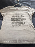 50th BD? 1977 Birth Year Tshirt Heather Gray  3XL Women's Plus Like A Fine Wine