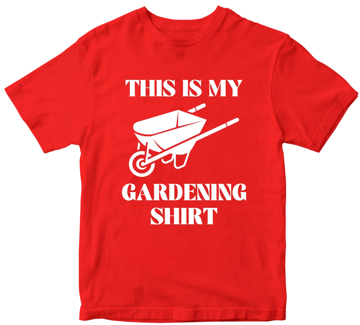 This is My Gardening Shirt T-shirt Gardening Maintenance Plants Novelty Gifts