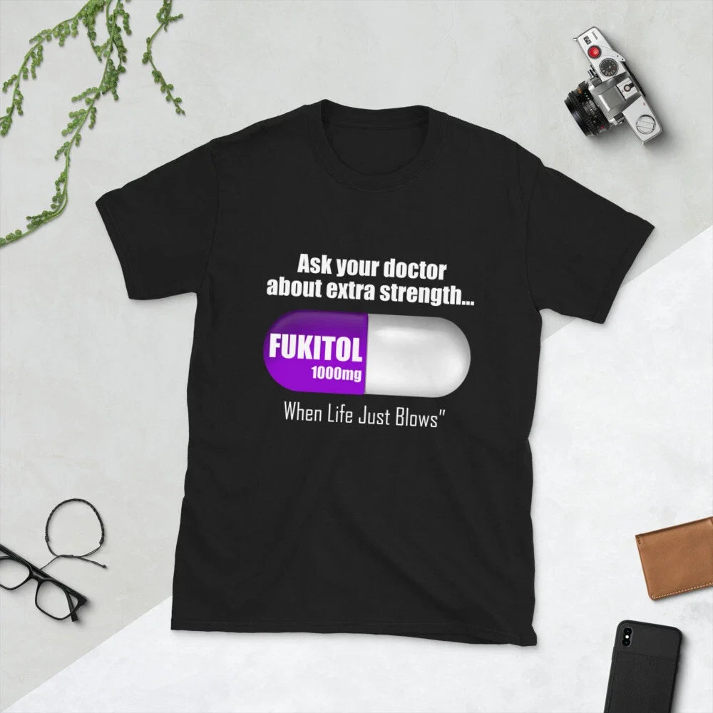 FUKITOL 1000mg Short-Sleeve Unisex T-Shirt