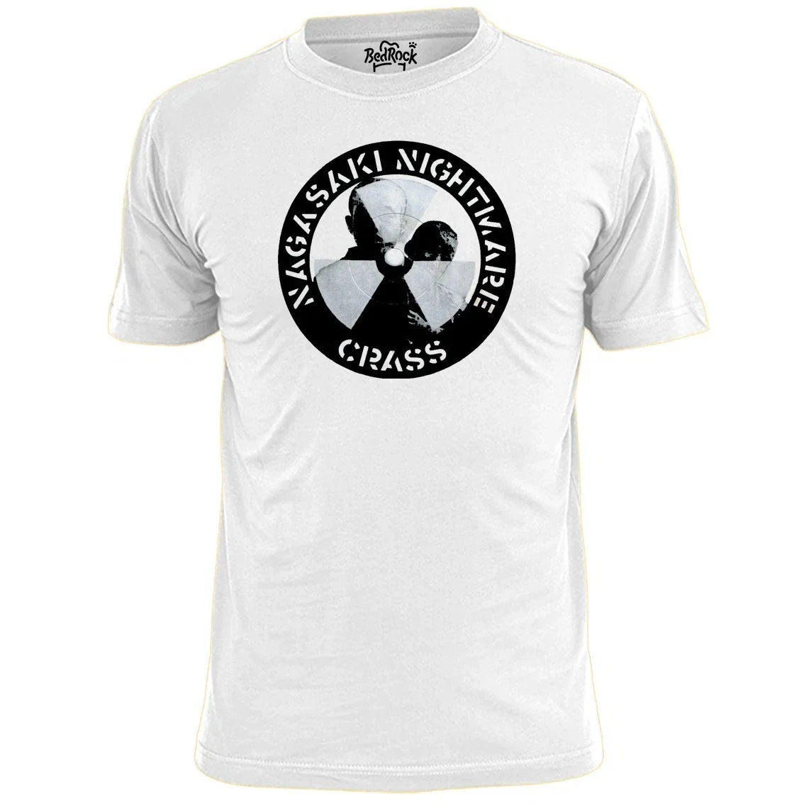 Mens Crass Nagasaki Nightmare Punk  T Shirt Rock  Anarchy