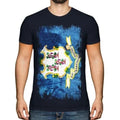 Connecticut State Grunge Flag Mens T-Shirt Connecticuter T-Shirt
