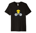 Minimalistic Cycling Design - Stage by Stage Premium T-Shirt