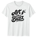 Art With A Buzz T-Shirt Tattoo Artist Tattooing Birthday Gift For Him And Her