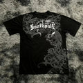 Southpole Style Cotton Skater MMA Graphic T Shirt Y2K Streetwear Mens Tee S-3XL