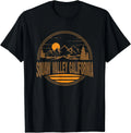 Vintage Squaw Valley California Mountain Hiking Gift Unisex T-Shirt
