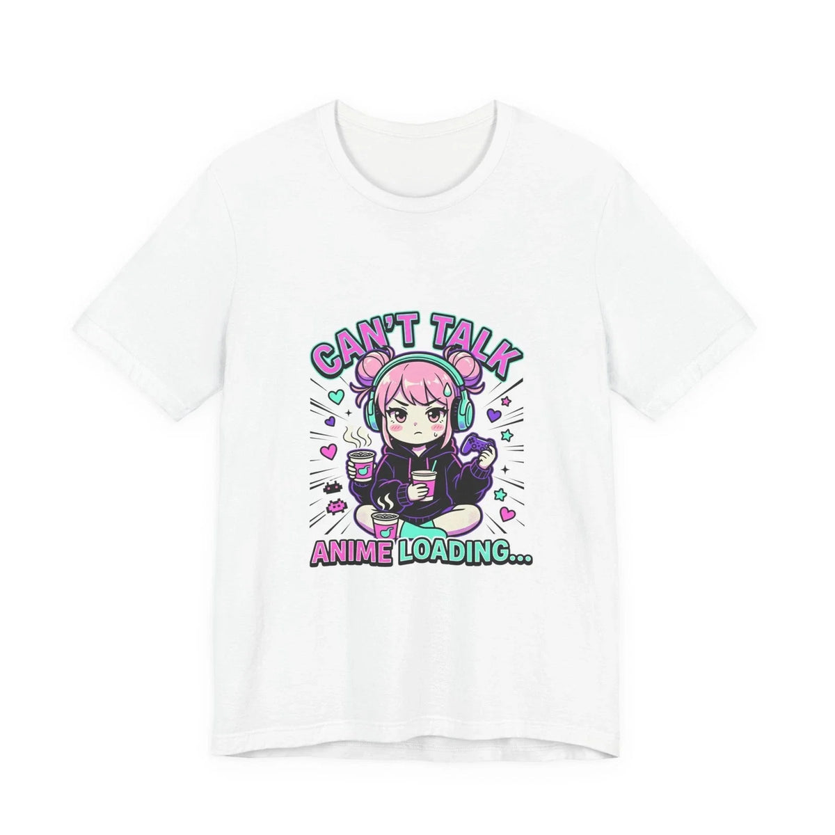 Anime Loading Chibi Gamer Tee | anime aesthetic, kawaii