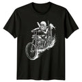 Dark Art Chopper Skull Mens T-Shirt Biker Culture Gift For Him