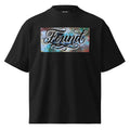 Found Oversized Organic 100% Cotton T-Shirt, Graphic Tee Wearable Art |  MOEBEER
