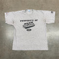 VTG Molson Slo Pitch Graphic T Shirt Grey Canada Beer Tee Mens XL