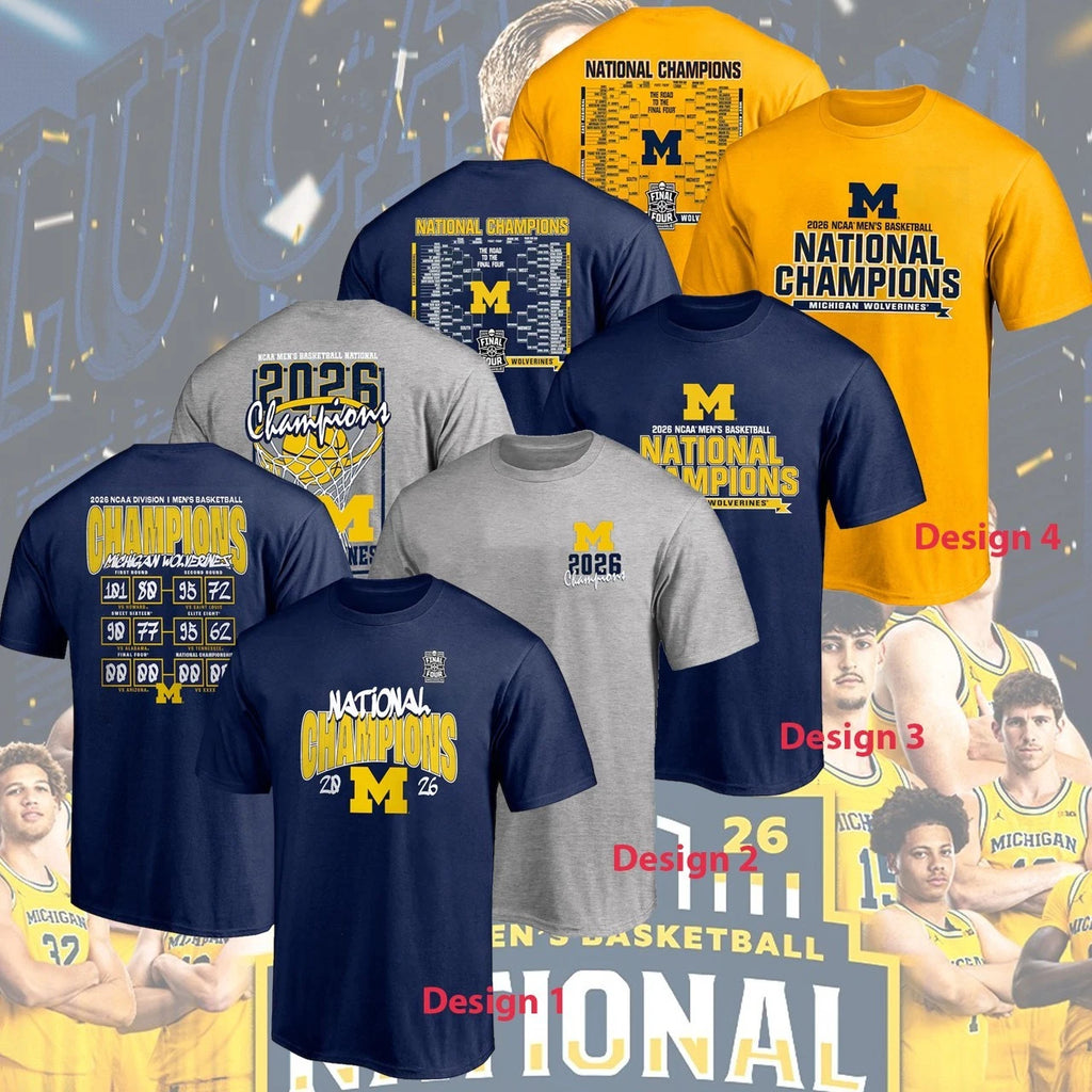 HOT! Michigan First Title Since 1989 Basketball Champs 2026 Fan Gift S-5XL