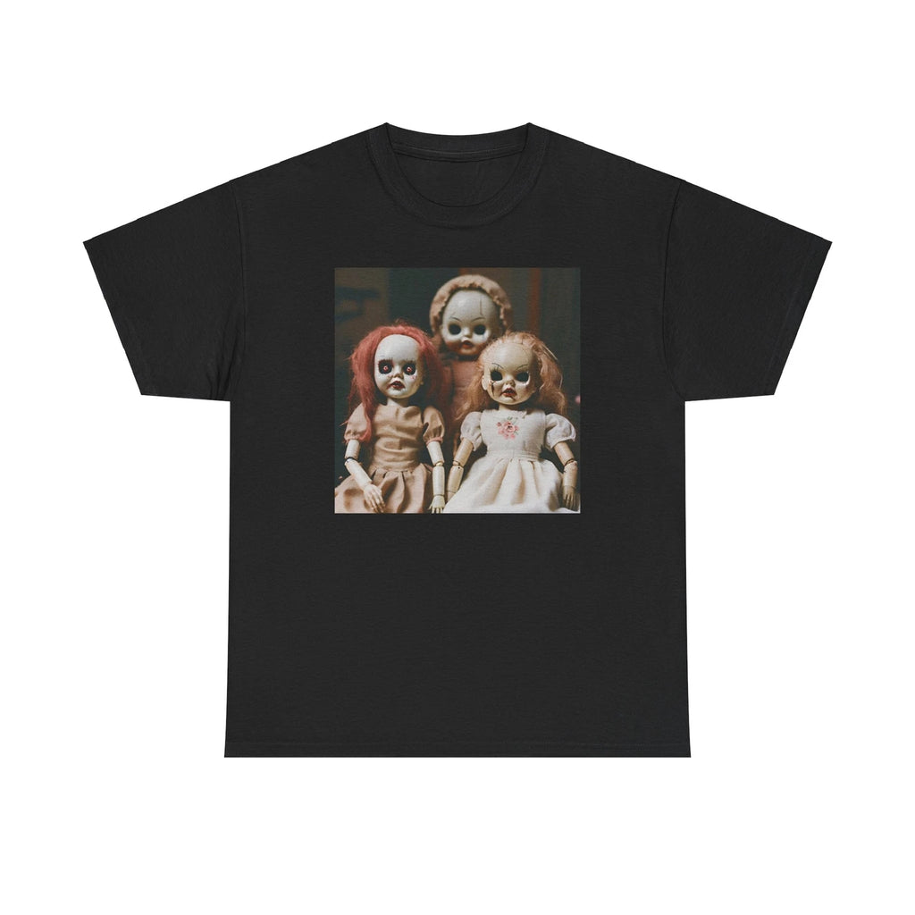 Dolls T-Shirt Weirdcore Horror Aesthetic Creepy SpookyVibes Gothic