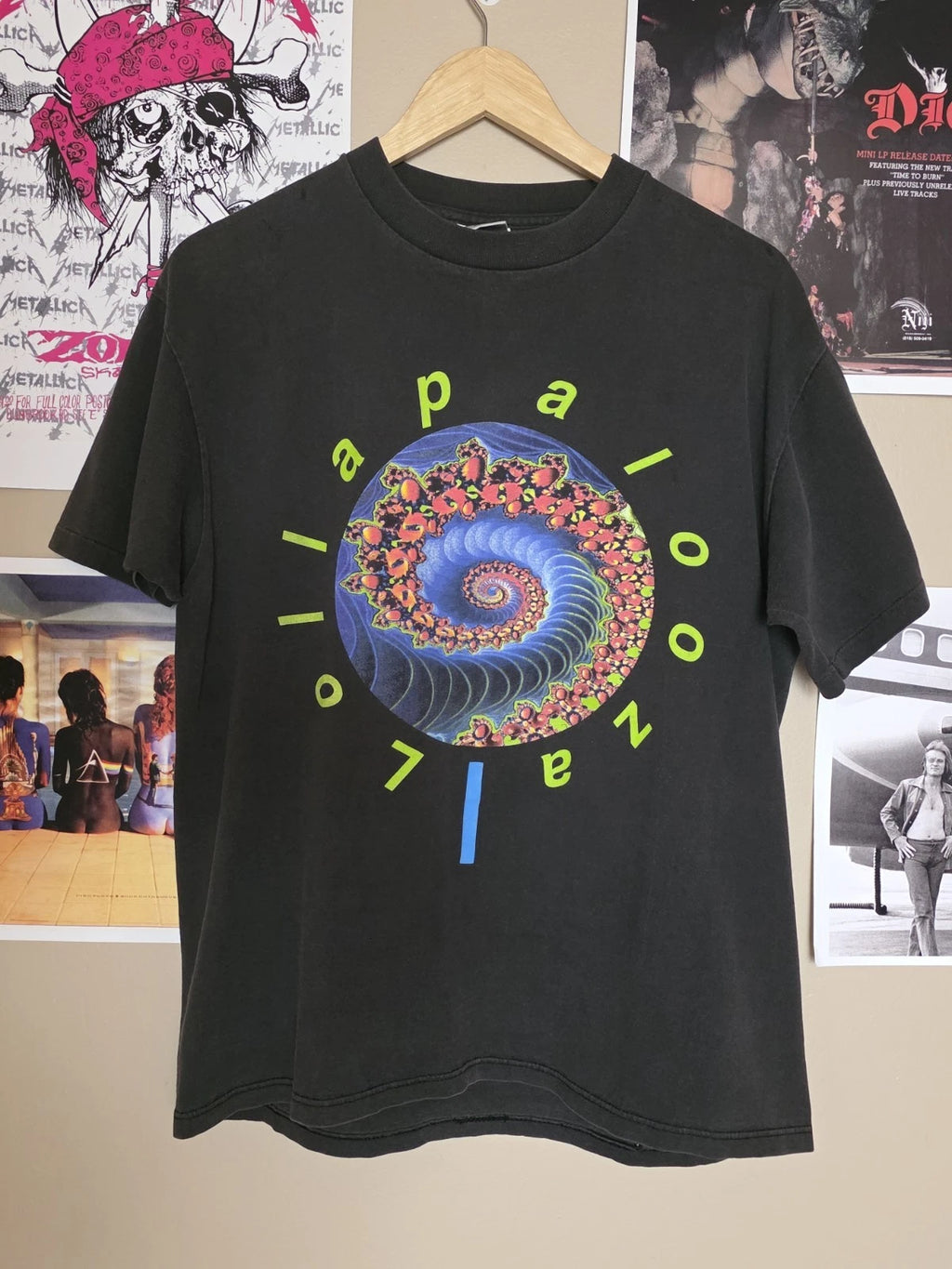 1991 Lollapalooza Vintage XL Shirt Brockum, USA, Alternative Indie Punk Garage
