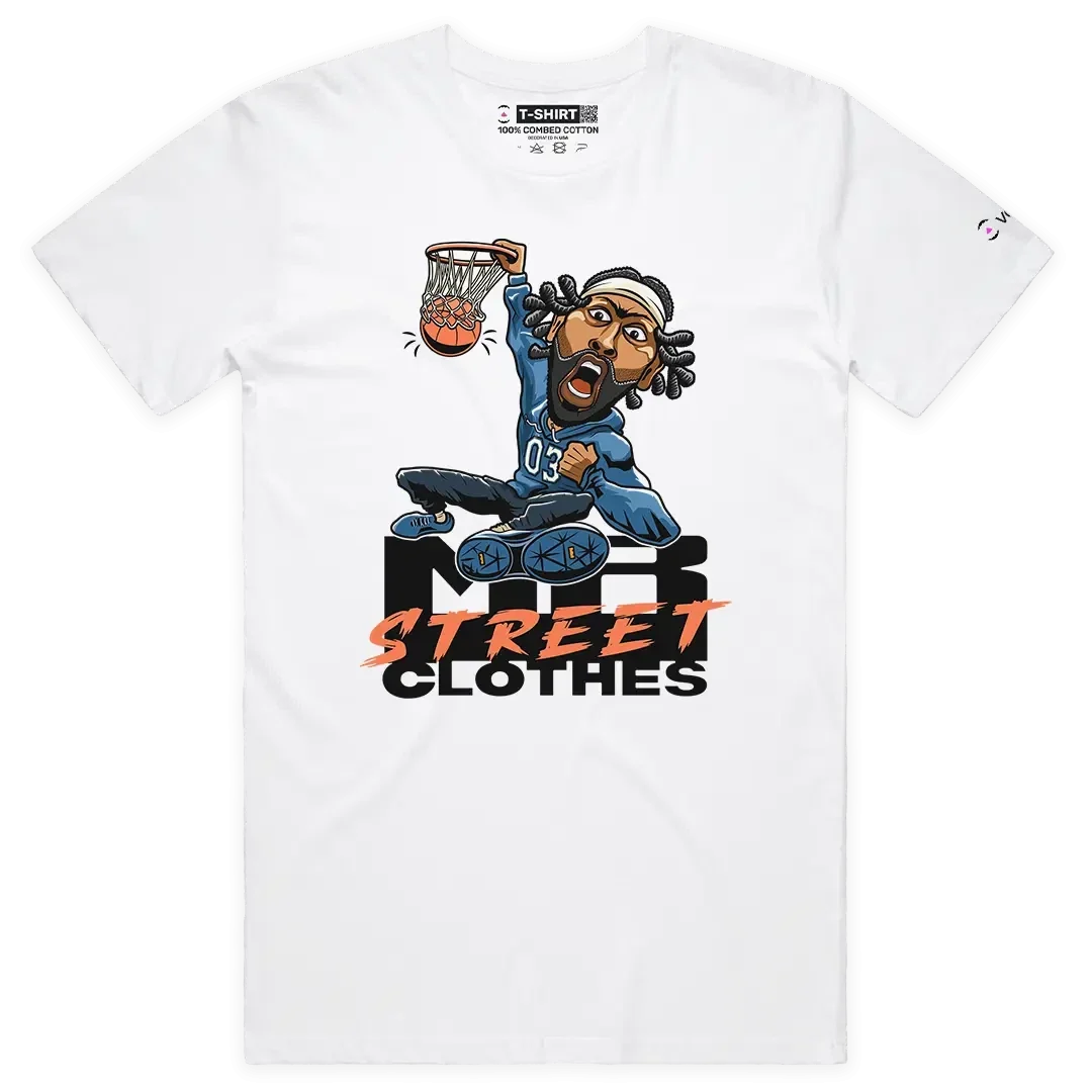 Davis Mr Street Clothes Sports Graphic Premium T-Shirt for Basketball Fans