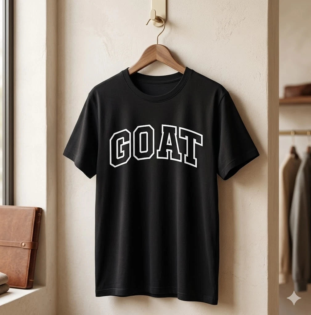 GOAT Athletic Lettering Funny Animal Lover T-Shirt Unisex - H278