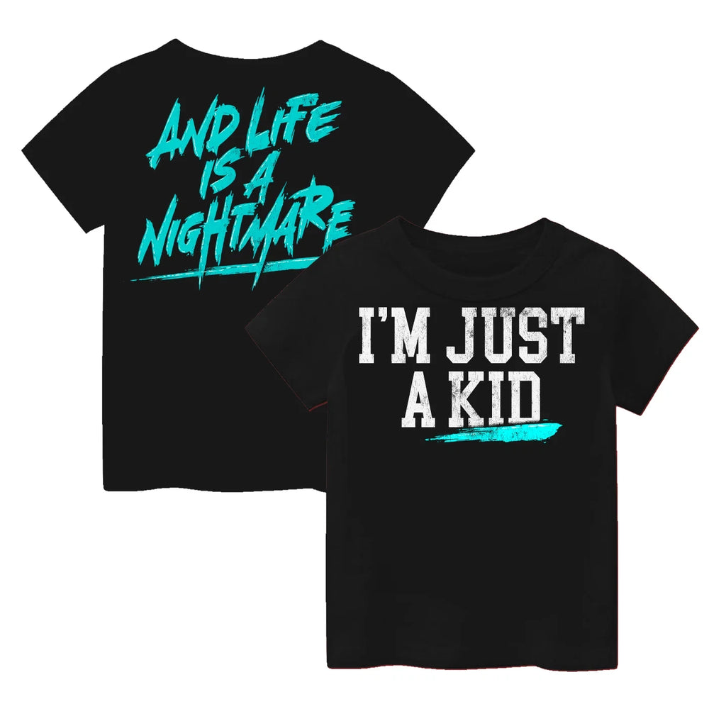 Simple Plan I'm Just A Kid Graphic Multicolor Short Sleeves Unisex T Shirt