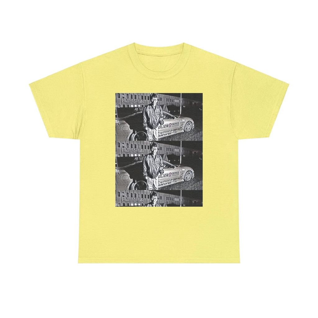 Smokey Nagata Graphic Print Short Sleeve Crew Neck Unisex Heavy Cotton Tee Shirt