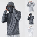 Men Fishing Shirt Long Sleeve Style Lightweight Breathable For Casual Daily Wear