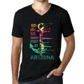 Men's Graphic T-Shirt V Neck Endless Summer In Arizona Eco-Friendly Limited