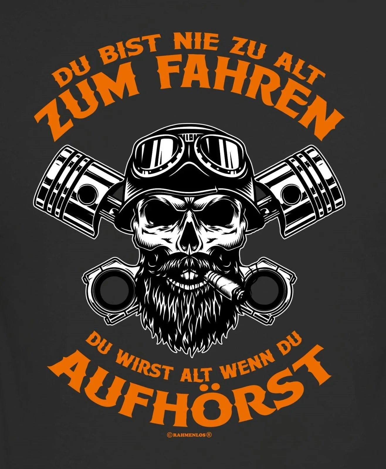 Mens Biker T-Shirt Black Round Neck Funny Motorcycle Quote Shirt Hero