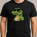 Mens Crocodile Sunglasses Print Cotton T-Shirt Size XS to 5XL