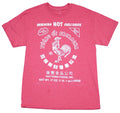 Sriracha Adult New T-Shirt - Hot Chili Sauce Classic Rooster White Print Logo