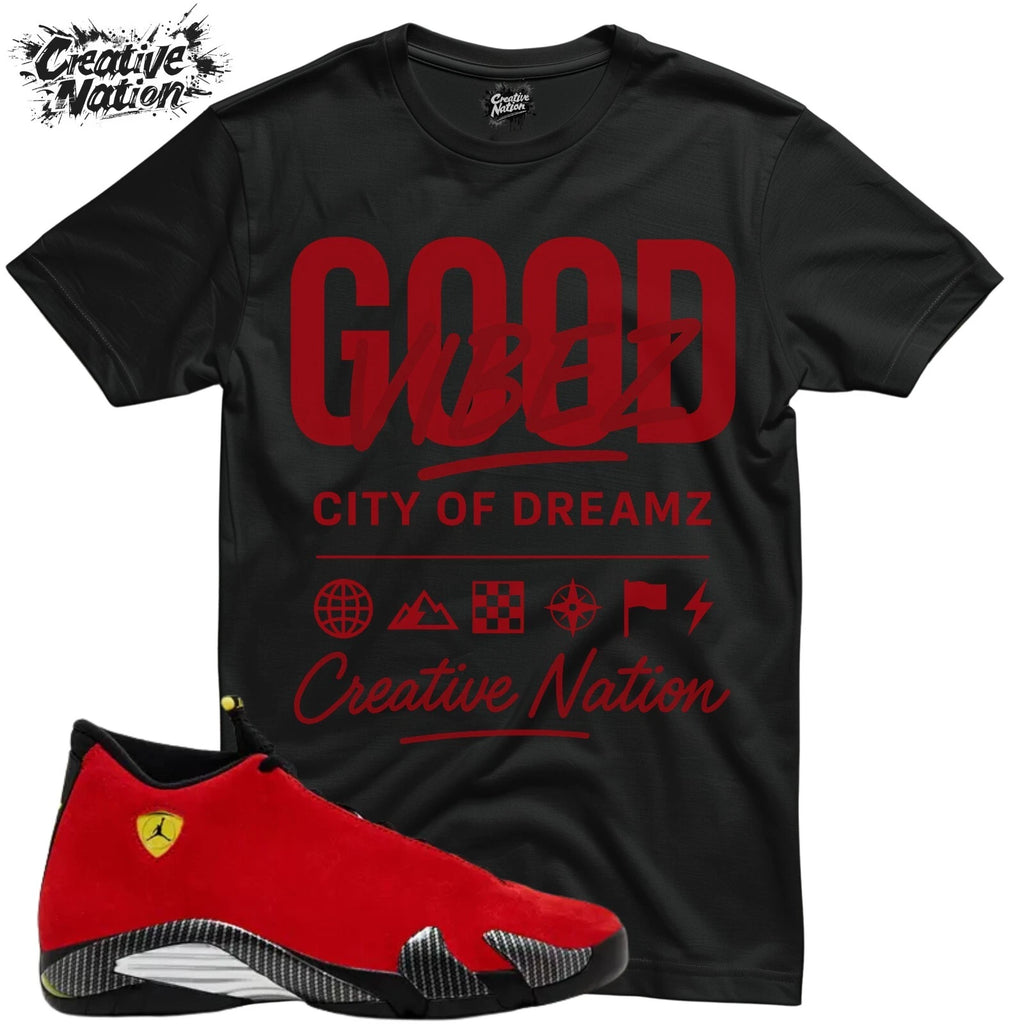 Shirt To Match 14 Unisex Tee Sneaker Shirt Good Vibez Shirt Sneaker Tee