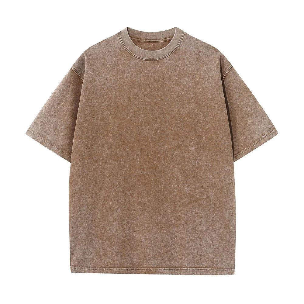 Men's Oversize T-Shirts Short Sleeve Crew Neck Tee Top Casuals Pullover Blouse
