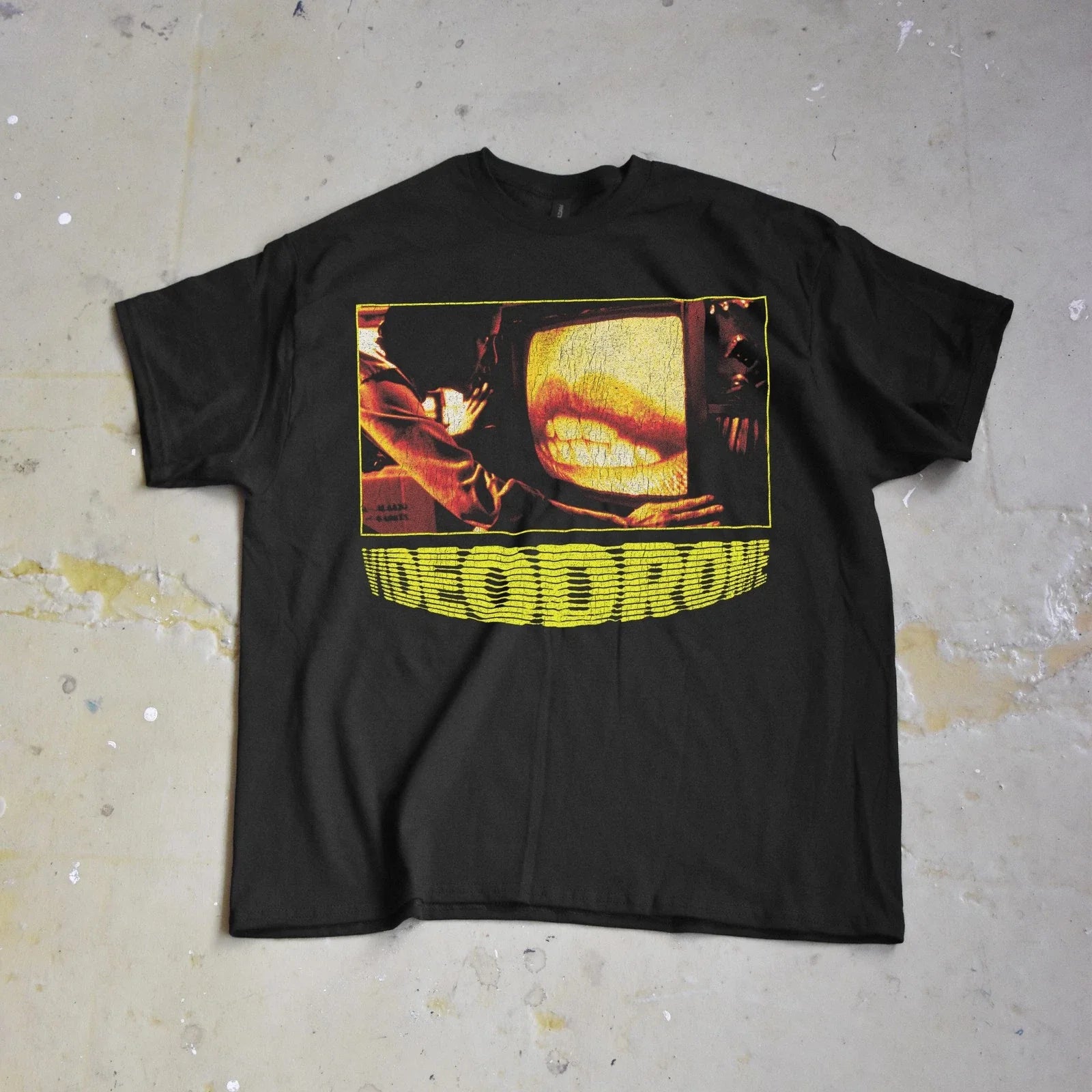 Videodrome T Shirt - David Cronenberg Cult Film Tee, 80s Body Horror film tee