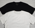 Bylt Basics Drop Cut Lux Short Sleeve Shirt Mens Small Lot Of 2 White Black