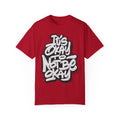 Urban Graffiti Art Style Motivation Quote :: Unisex Garment-Dyed T-shirt