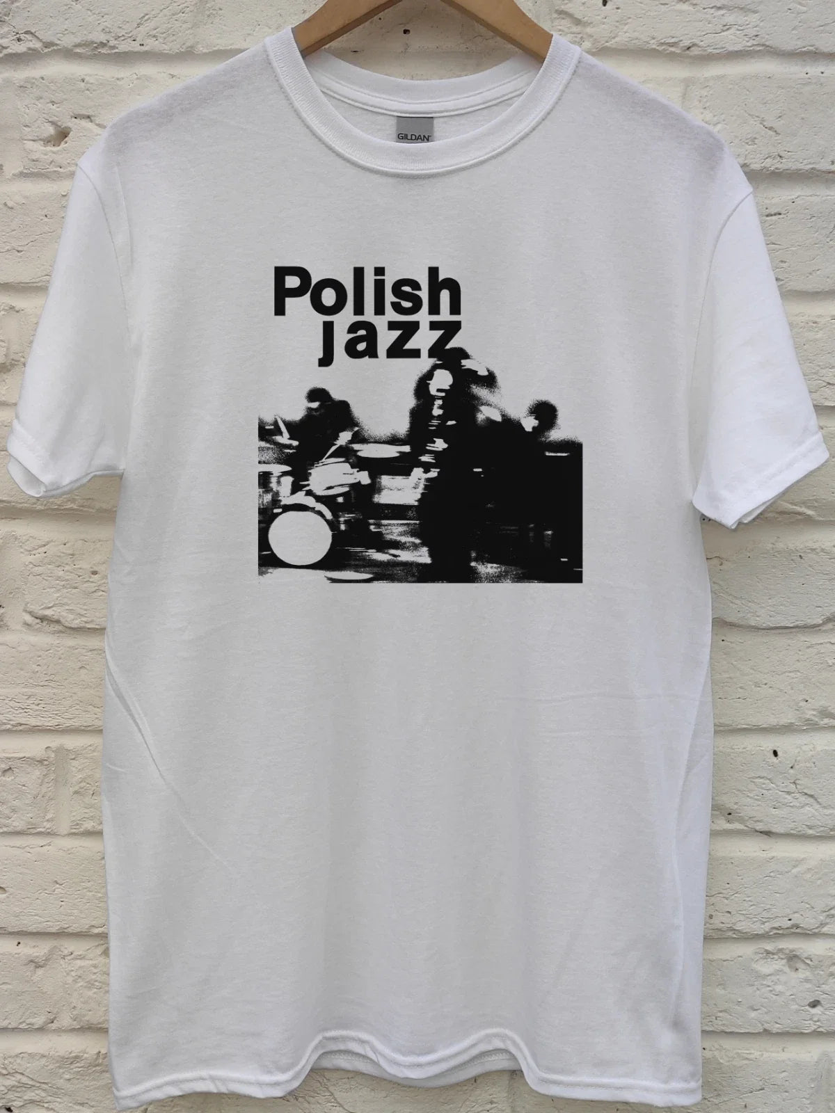 Jazz t-shirt, Polish jazz, classic, love jazz, vintage  - Screen printed T-shirt