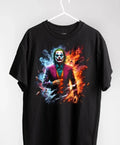 The Joker unisex Black  T-Shirt - cotton - movies comics joker graphic tee