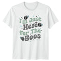 Im Just Here For The T-Shirt Cute Halloween Gift For Him And Her