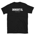 Immortal So Far Staying Alive Funny Sarcastic Short-Sleeve Unisex T-Shirt