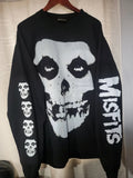 MISFITS LONG SLEEVE ON PREMIUM HEAVYWEIGHT