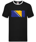 Bosnia E Erzegovina Grunge Stile Bandiera - Uomo Suoneria - Bosniaco Love Live