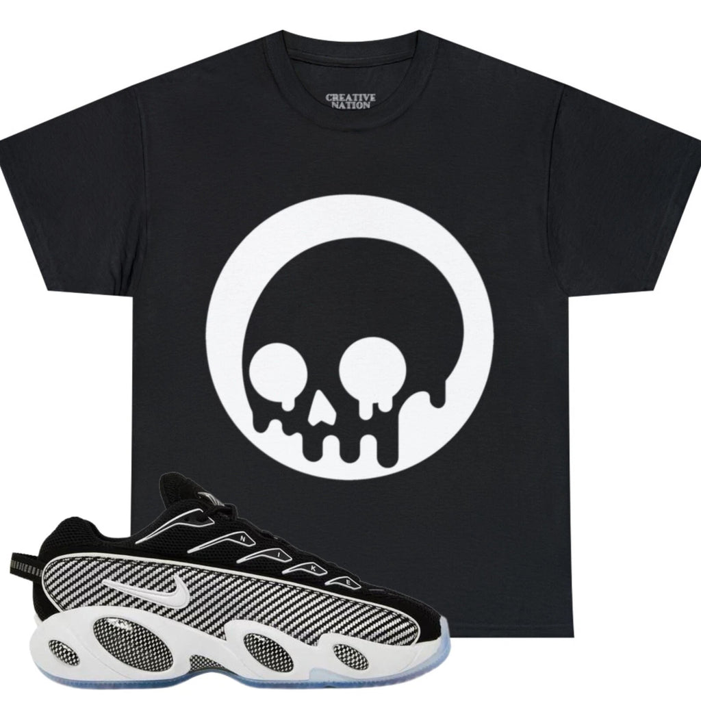 Shirt To Match Black White Unisex Tee Skull Shirt Dad Gift For Him