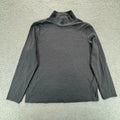 Croft & Barrow Gray Mock Neck Long Sleeve Shirt Mens Size XL Minimalist Gorpcore