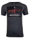 Howitzer Style Men's T-Shirt PATRIOT USA Gray Military Grunt S M L XL 2XL 3XL
