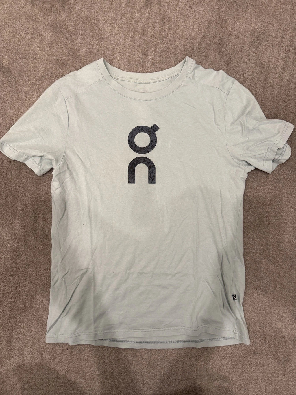 Simple On Running teal shirt