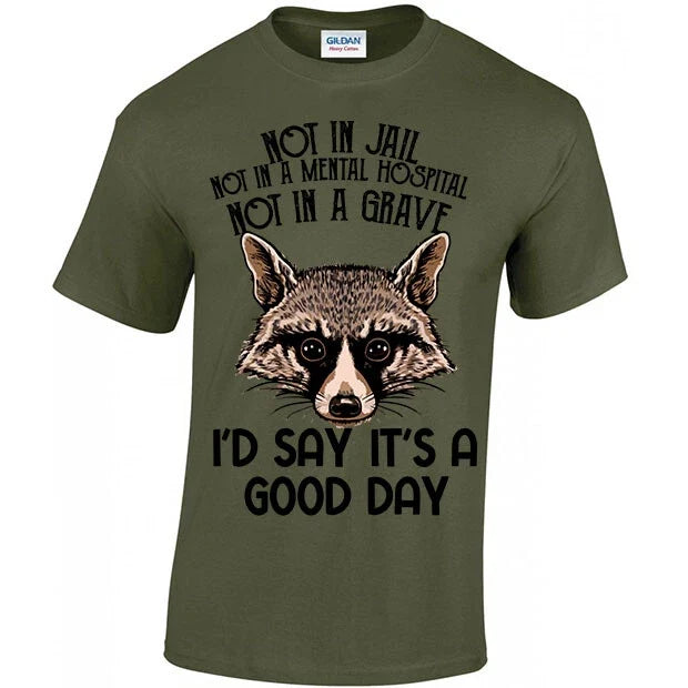 Not In Jail, Not In Hospital, Not In A Gave, I'd Say It's A Good Day, T-shirt