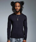 Anthem Organic Long Sleeve T-Shirt Fashion Fit 100% Cotton Casual