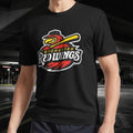 Rochester Of Red Wings Logo Active T-Shirt Funny Size S to 5XL